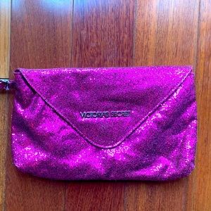 Sequin Clutch Wristlet